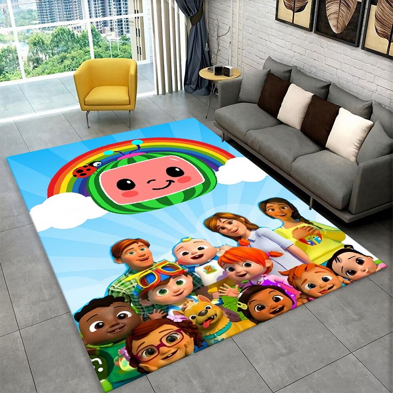 Kids Outdoor Area - Cute C-CoComelon Cartoon TV Living Room