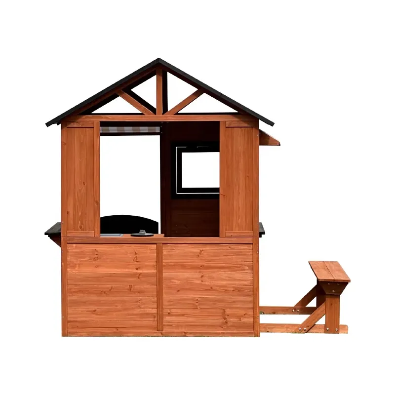 Wooden Dollhouse for Kids Four - Kids Outdoor Climbing Frame recension och pris