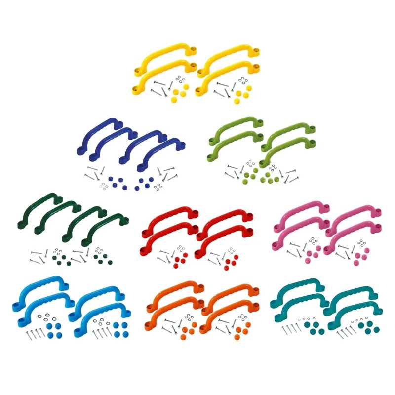4 Pieces Climbing Frame Handle - Kids Outdoor Climbing Frame recension och pris