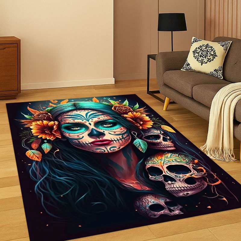 Gothic Skull Dead Girl Cartoon - Kids Outdoor Area recension och pris