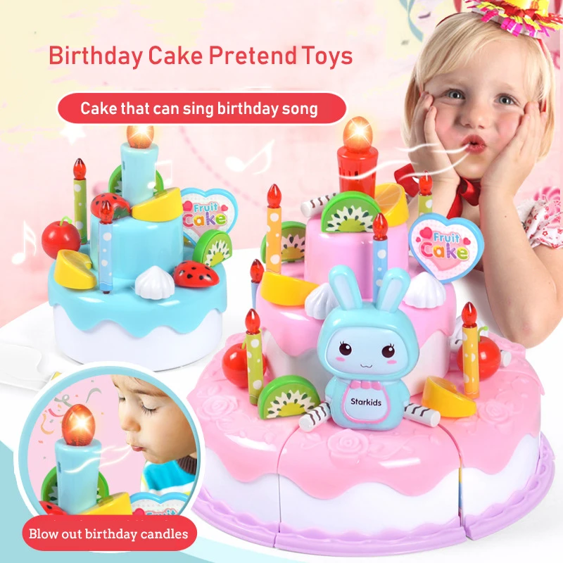 Kids Toy Simulation DIY Birthd - Kids Outdoor Kitchen Accessories recension och pris