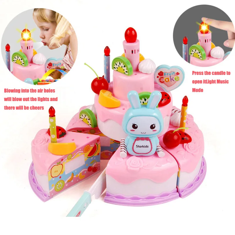 Kids Toy Simulation DIY Birthd - Kids Outdoor Kitchen Accessories recension och pris