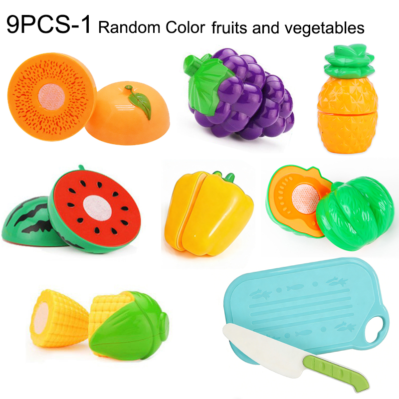 Cutting Fruits Vegetables Play - Kids Outdoor Kitchen Accessories recension och pris