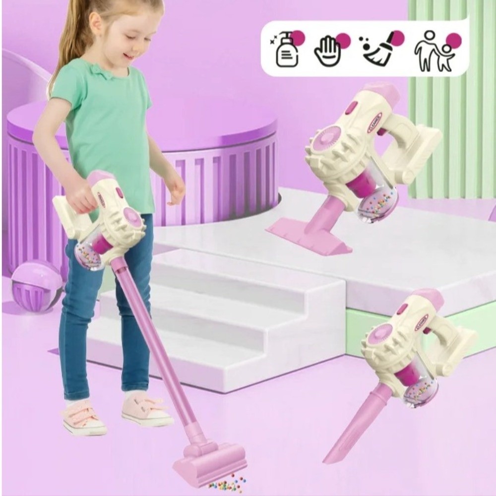 Interactive 3-in-1 Electric Va - Kids Outdoor Broom recension och pris