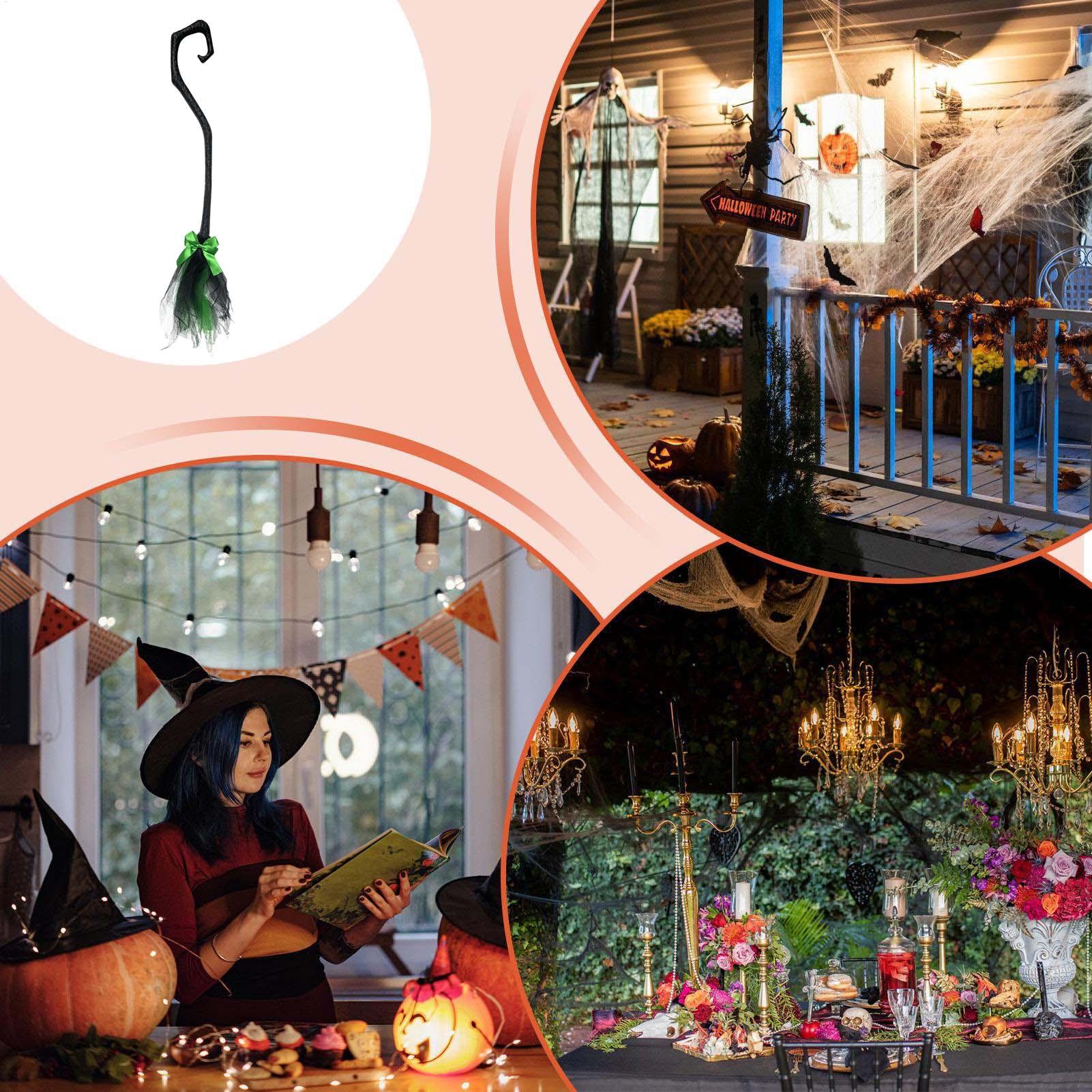 Witch Broom Scary Photo Booth  - Kids Outdoor Broom recension och pris