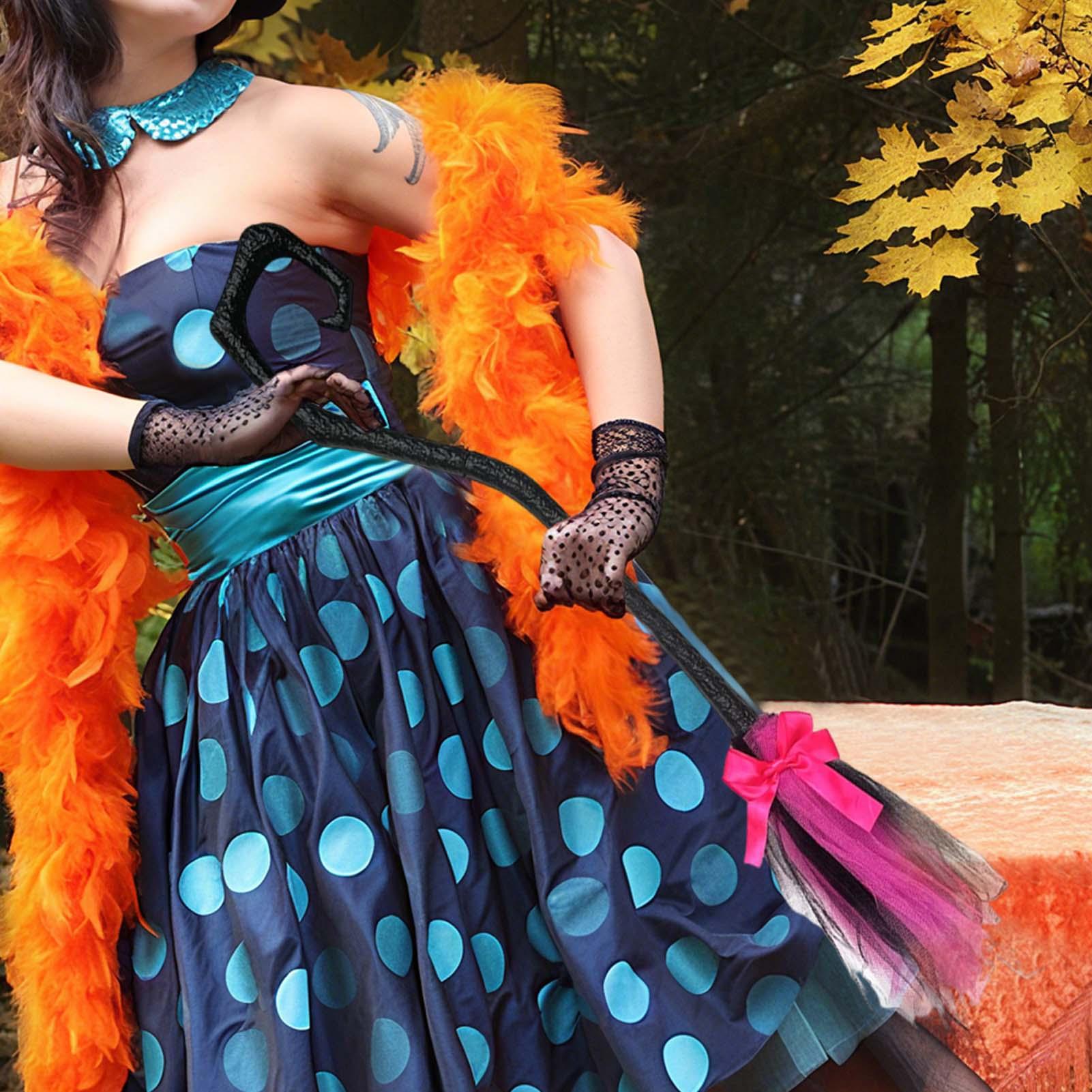 Witch Broom Scary Photo Booth  - Kids Outdoor Broom recension och pris