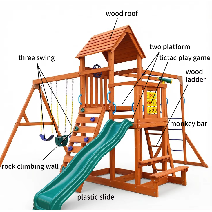 Play Equipment Durable Climbin - Kids Outdoor Climbing Frame recension och pris