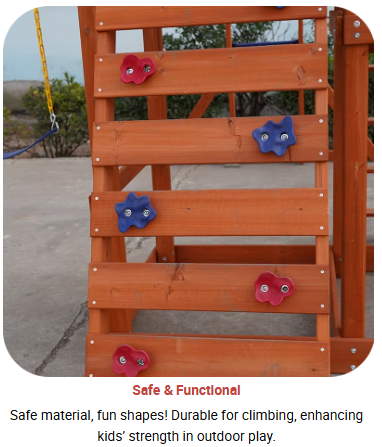 Play Equipment Durable Climbin - Kids Outdoor Climbing Frame recension och pris