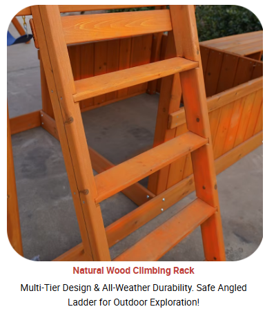 Play Equipment Durable Climbin - Kids Outdoor Climbing Frame recension och pris