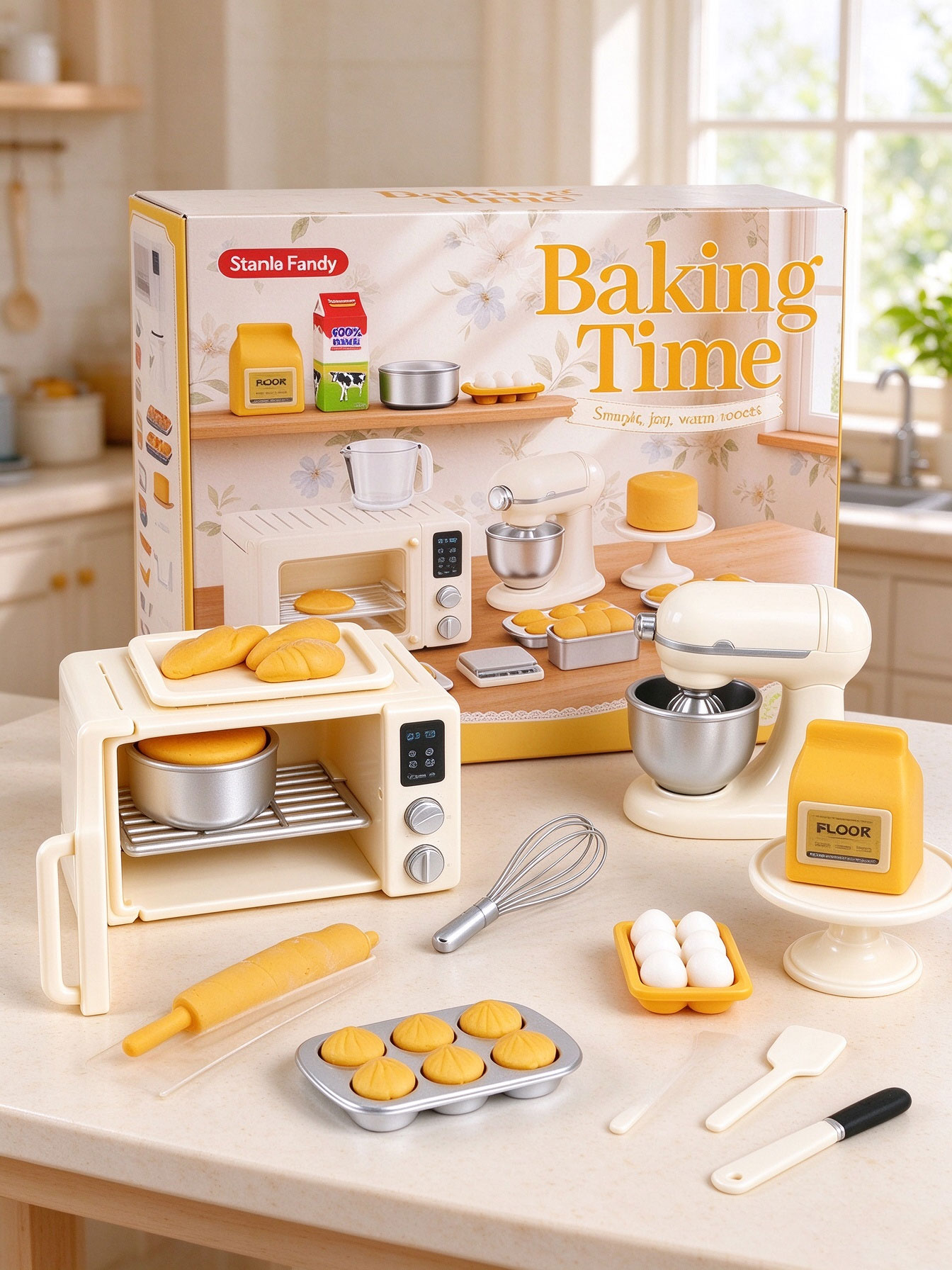 Mini Baking Time Pretend Play  - Kids Outdoor Kitchen Accessories recension och pris