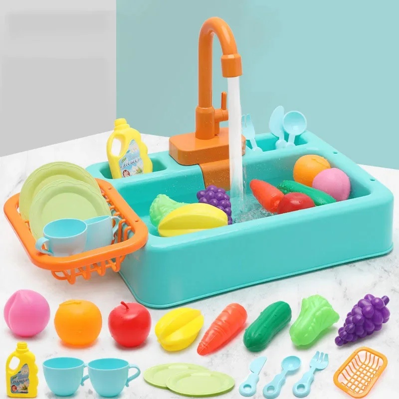 Kids Plastic Kitchen Sink Toy  - Kids Outdoor Kitchen Accessories recension och pris