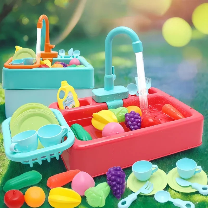 Kids Plastic Kitchen Sink Toy  - Kids Outdoor Kitchen Accessories recension och pris